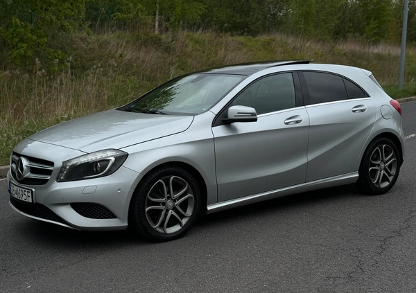 Mercedes-Benz Klasa A cena 59500 przebieg: 124500, rok produkcji 2014 z Golub-Dobrzyń małe 56